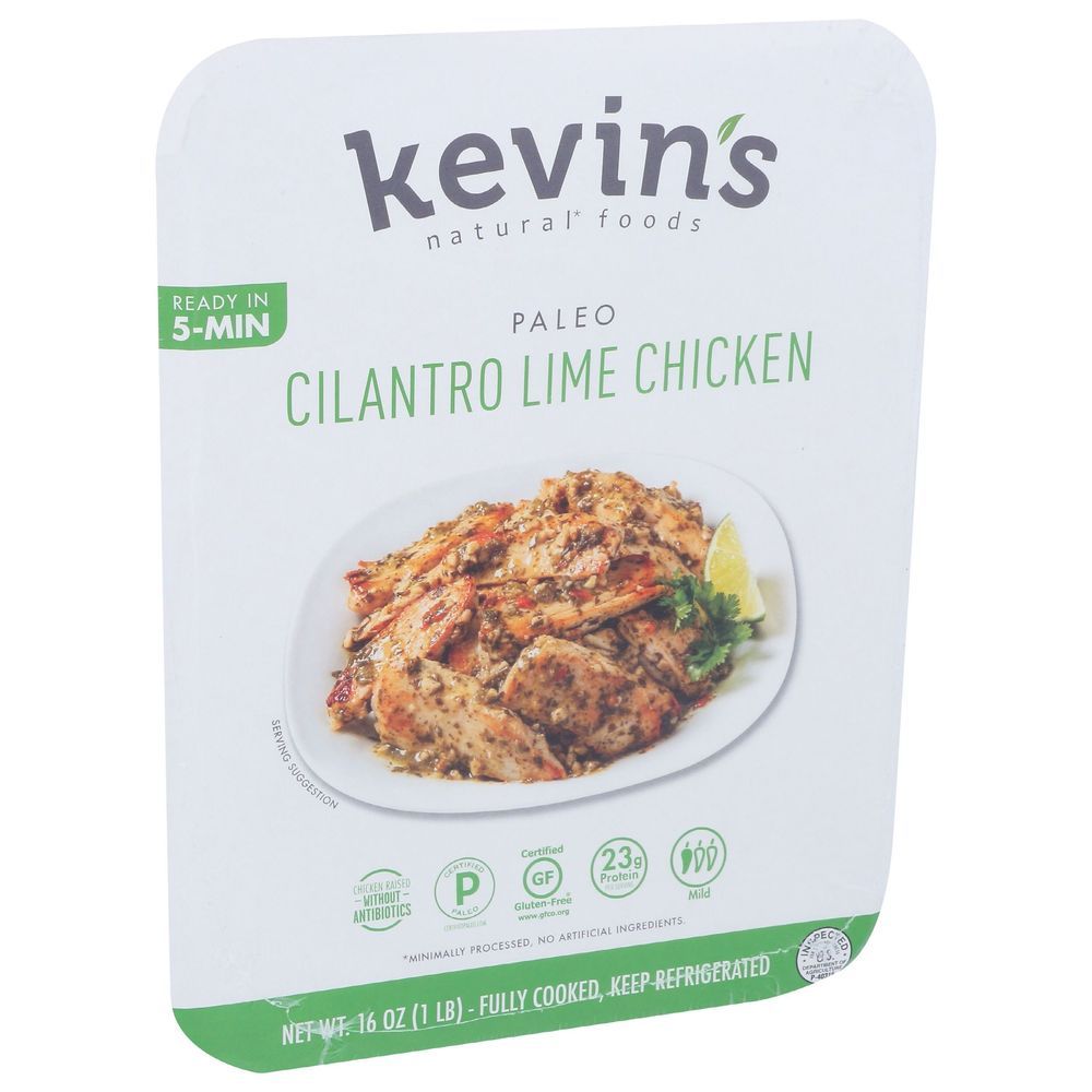 Kevin's Natural Foods Cilantro Lime Chicken, 16 Ounce -- 4 Per Case