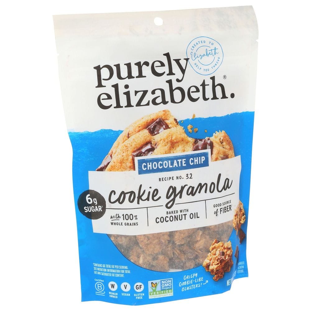 Purely Elizabeth Chocolate Chip Cookie Granola, 11 Ounce -- 6 Per Case
