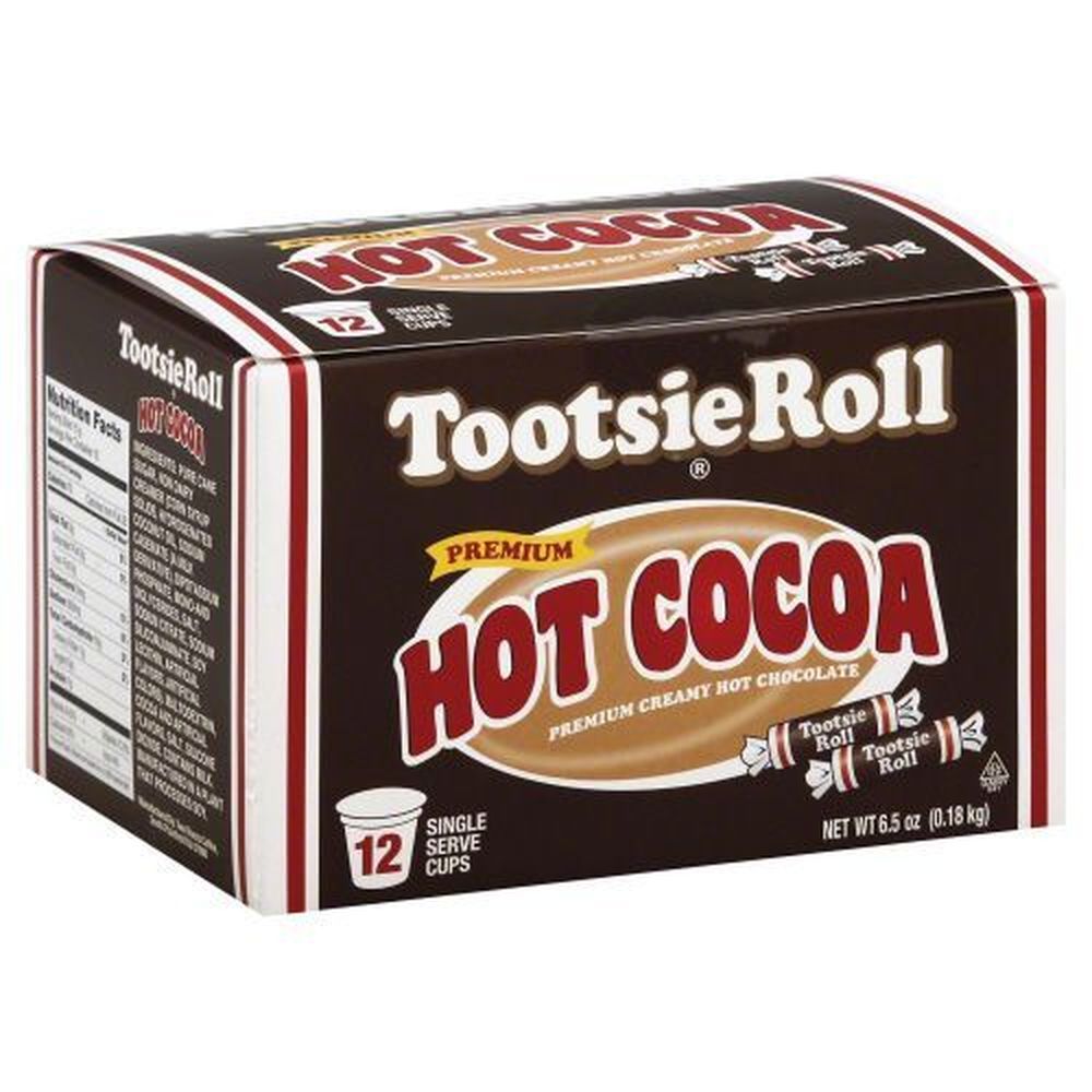 Tootsie Roll Premium Hot Cocoa, 12 Count -- 6 Per Case