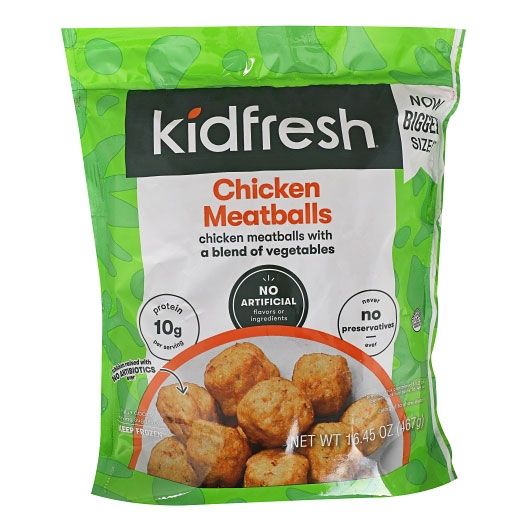Kidfresh Chicken Meatball, 16.45 Ounce -- 6 Per Case