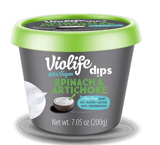 Violife Spinach And Artichoke Dip, 7.05 Ounce -- 8 Per Case