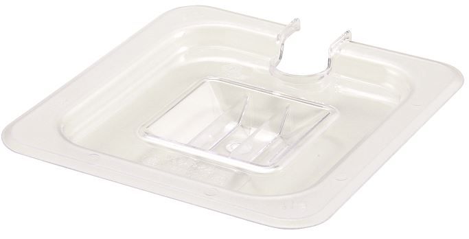 Winco Polyware 1/6 Pan Slotted Cover Only