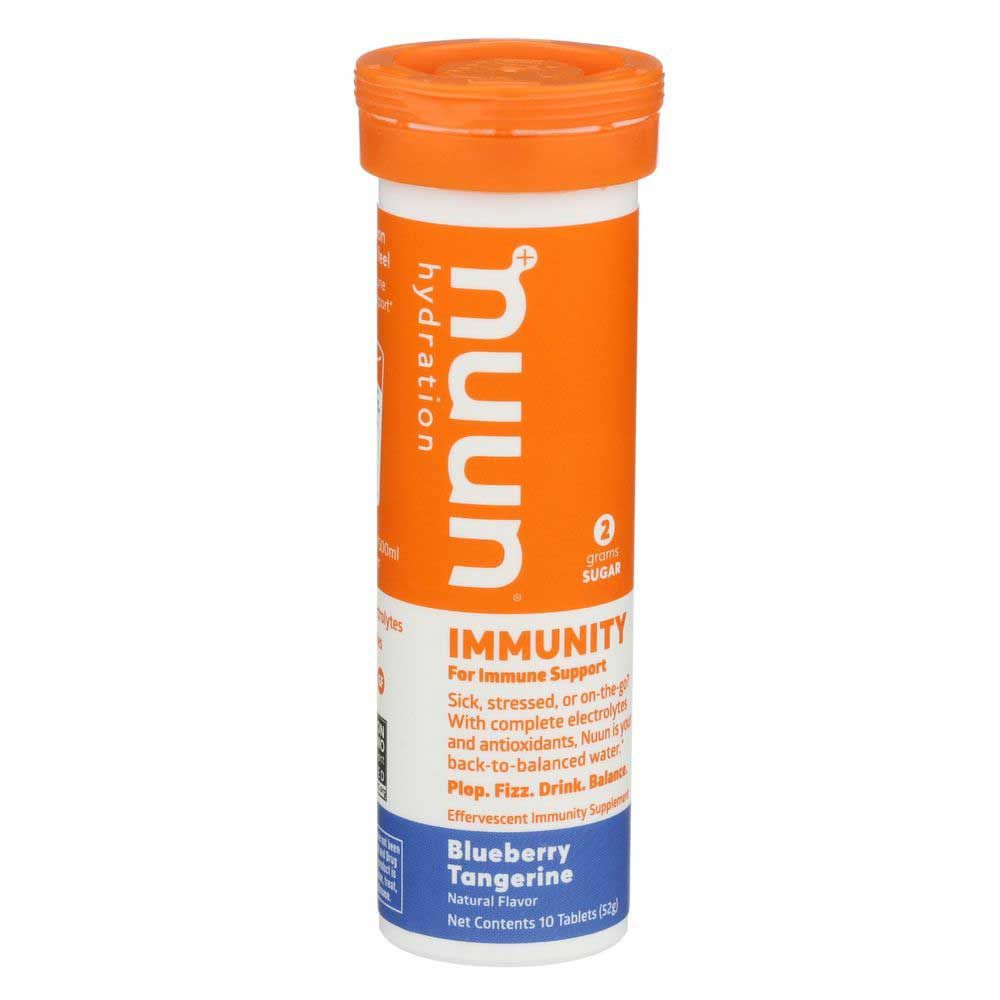 Nuun Hydration Blueberry Tangerine Immune System Support Tablet, 10 Count -- 8 Per Case