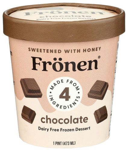Fronen Chocolate Ice Cream, 1 Pint -- 8 Per Case