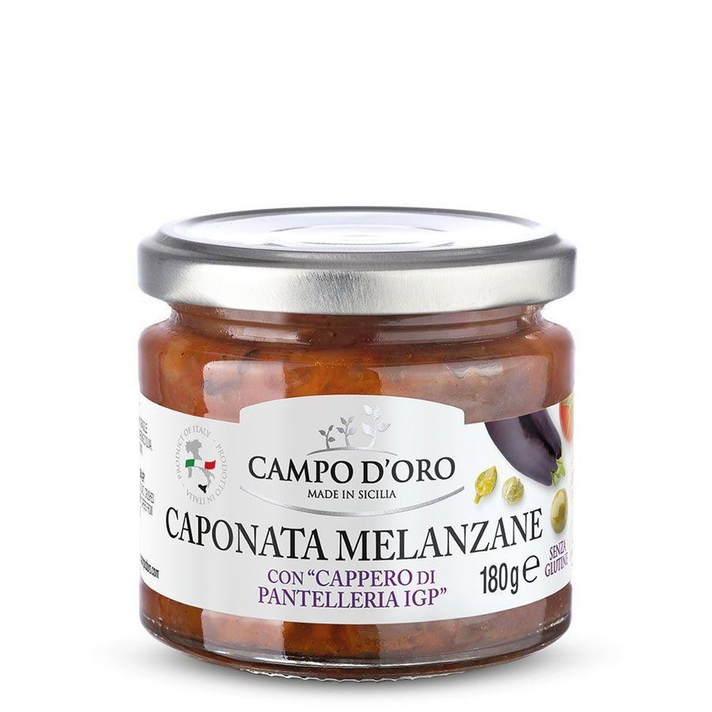 Campo Doro Eggplant Caponata, 6.3 Ounce -- 6 Per Case