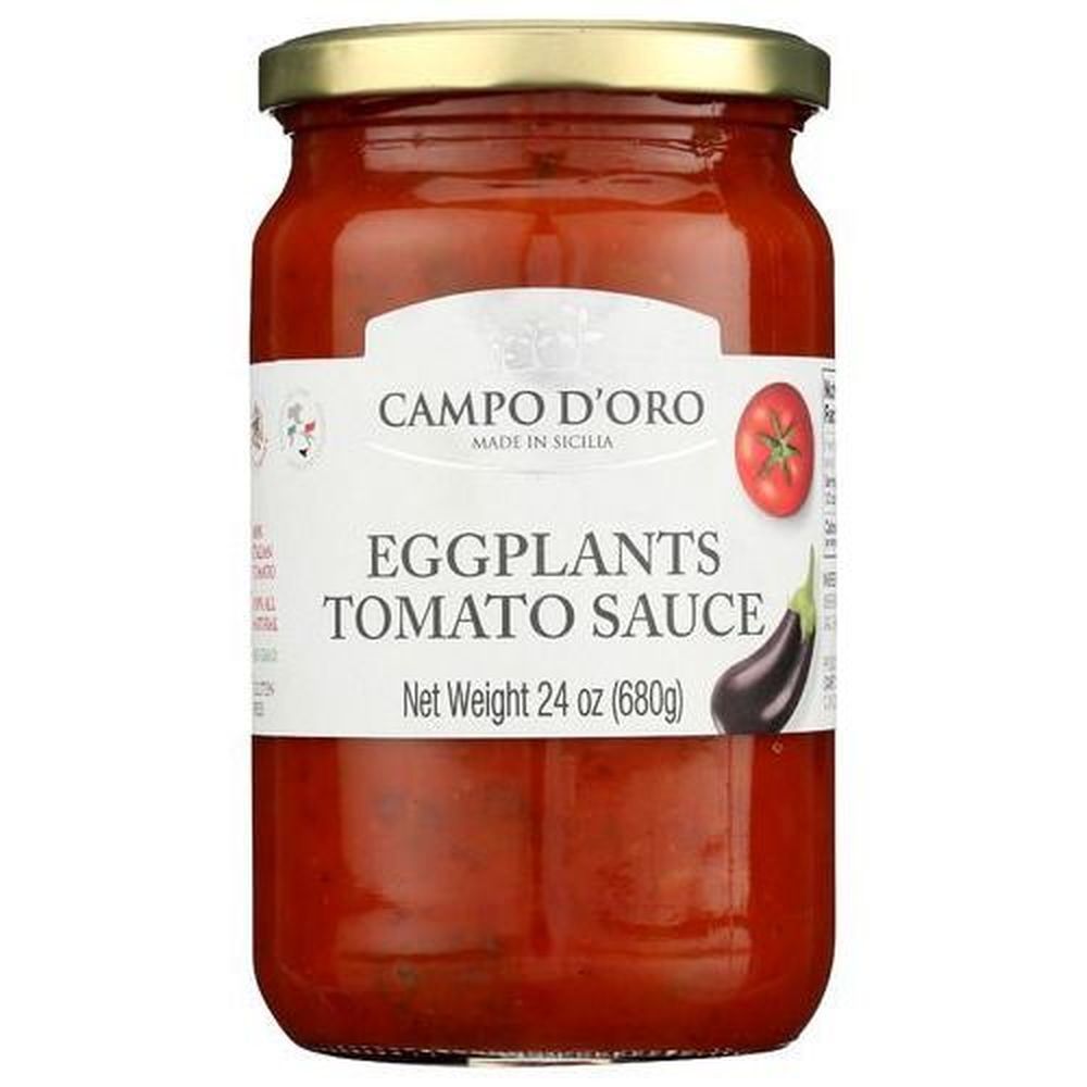 Campo Doro Eggplants Tomato Sauce, 24 Ounce -- 6 Per Case