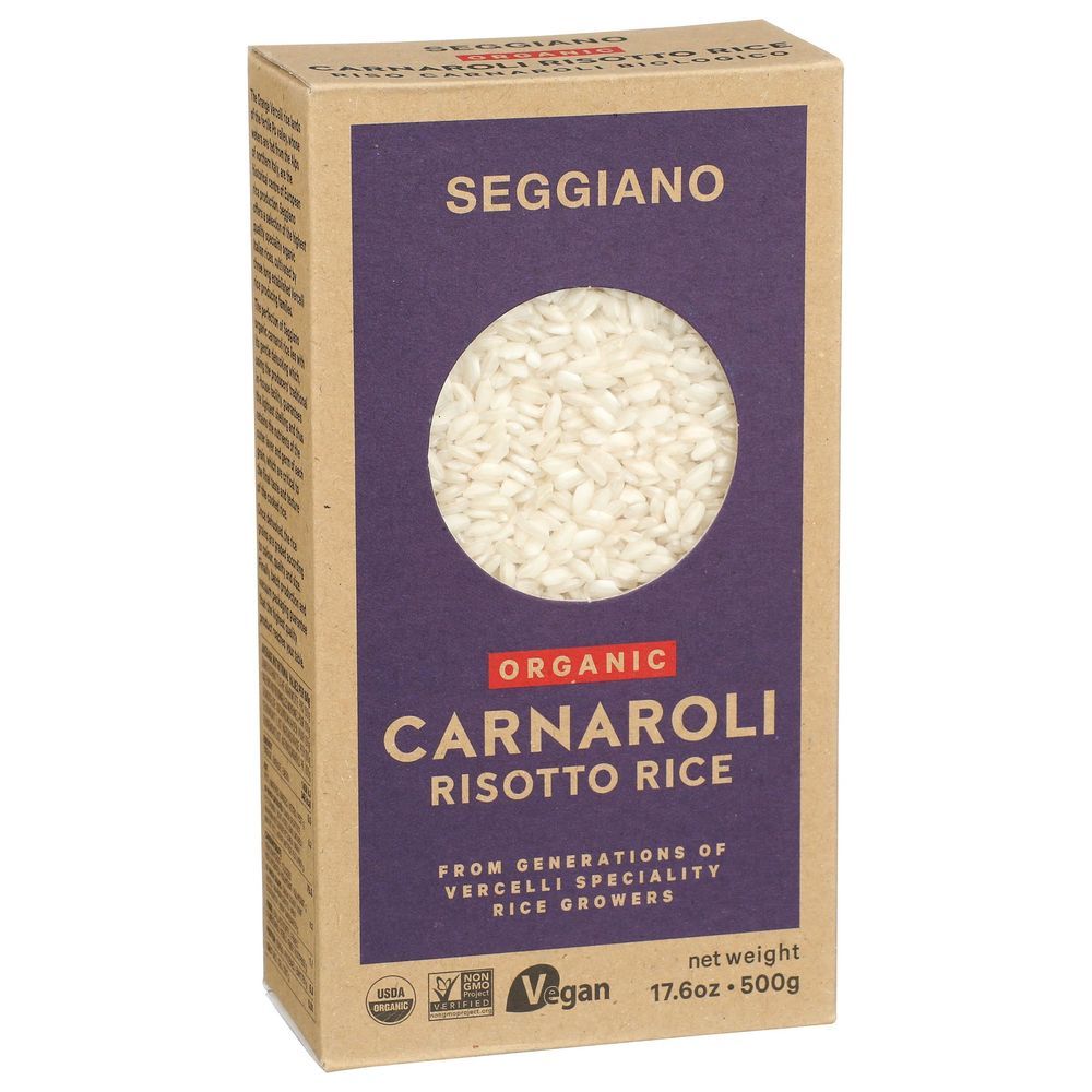 Seggiano Organic Carnaroli Risotto Rice, 17.6 Ounce -- 6 Per Case