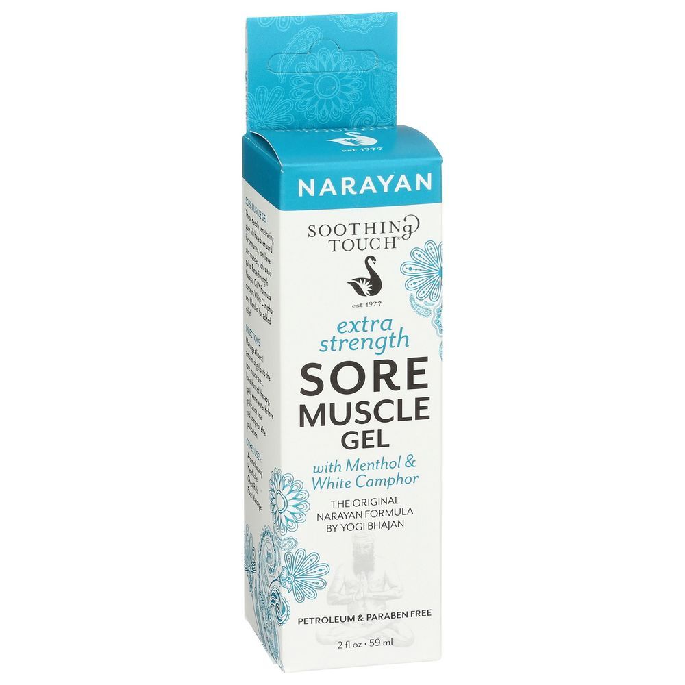 Soothing Touch Extra Strength Sore Muscle Narayan Gel, 2 Ounce -- 3 Per Case