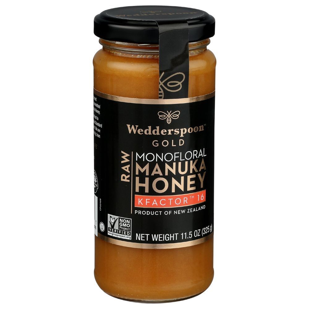 Wedderspoon Kfactor 16 Raw Manuka Honey, 11.5 Ounce -- 6 Per Case