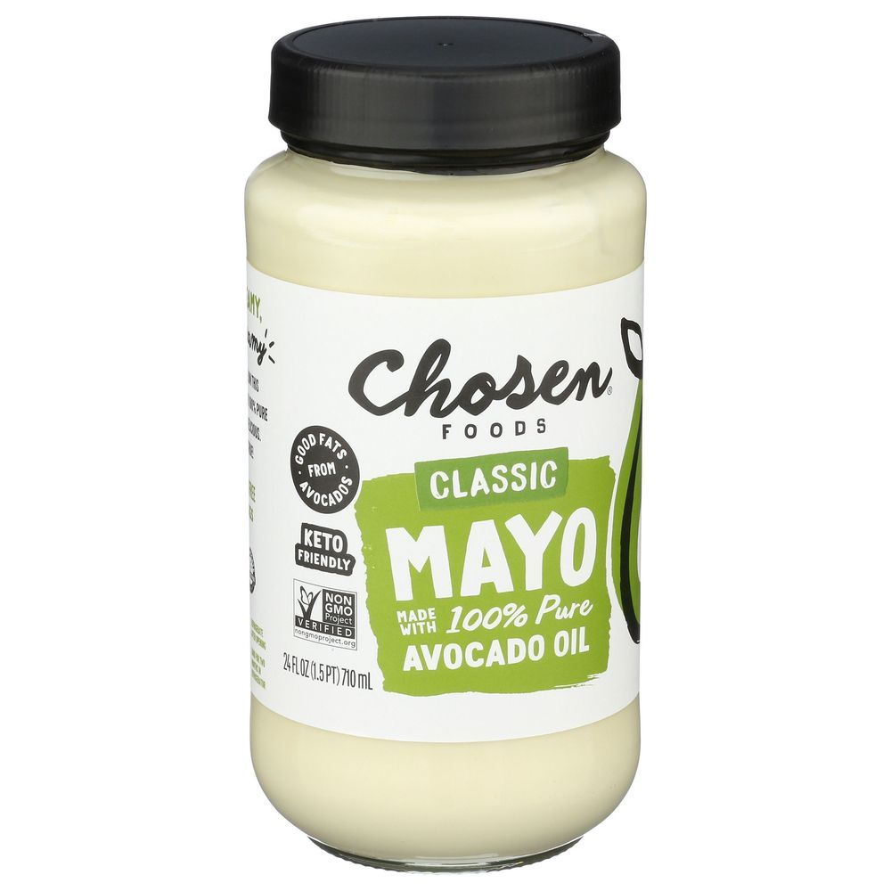 Chosen Foods Avocado Oil Mayo, 24 Ounce -- 6 Per Case