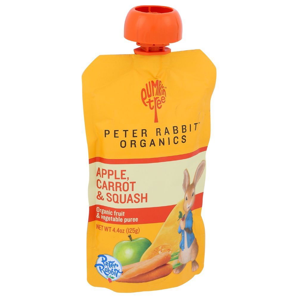 Peter Rabbit Organics Apple Carrot And Squash Baby Snacks, 4.4 Ounce -- 10 Per Case