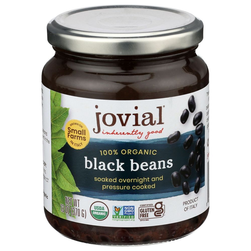 Jovial Organic Black Beans, 13 Ounce -- 6 Per Case