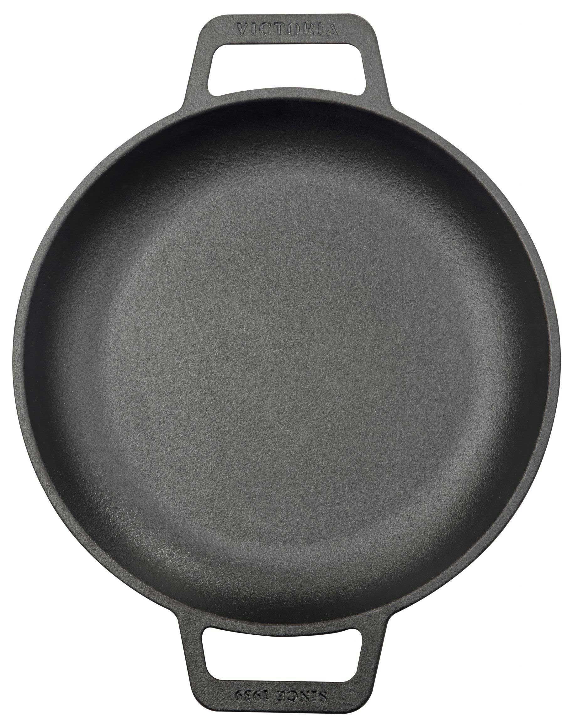 Victoria 10 Inch Skillet With Double Loop Handles -- 4 Per Case