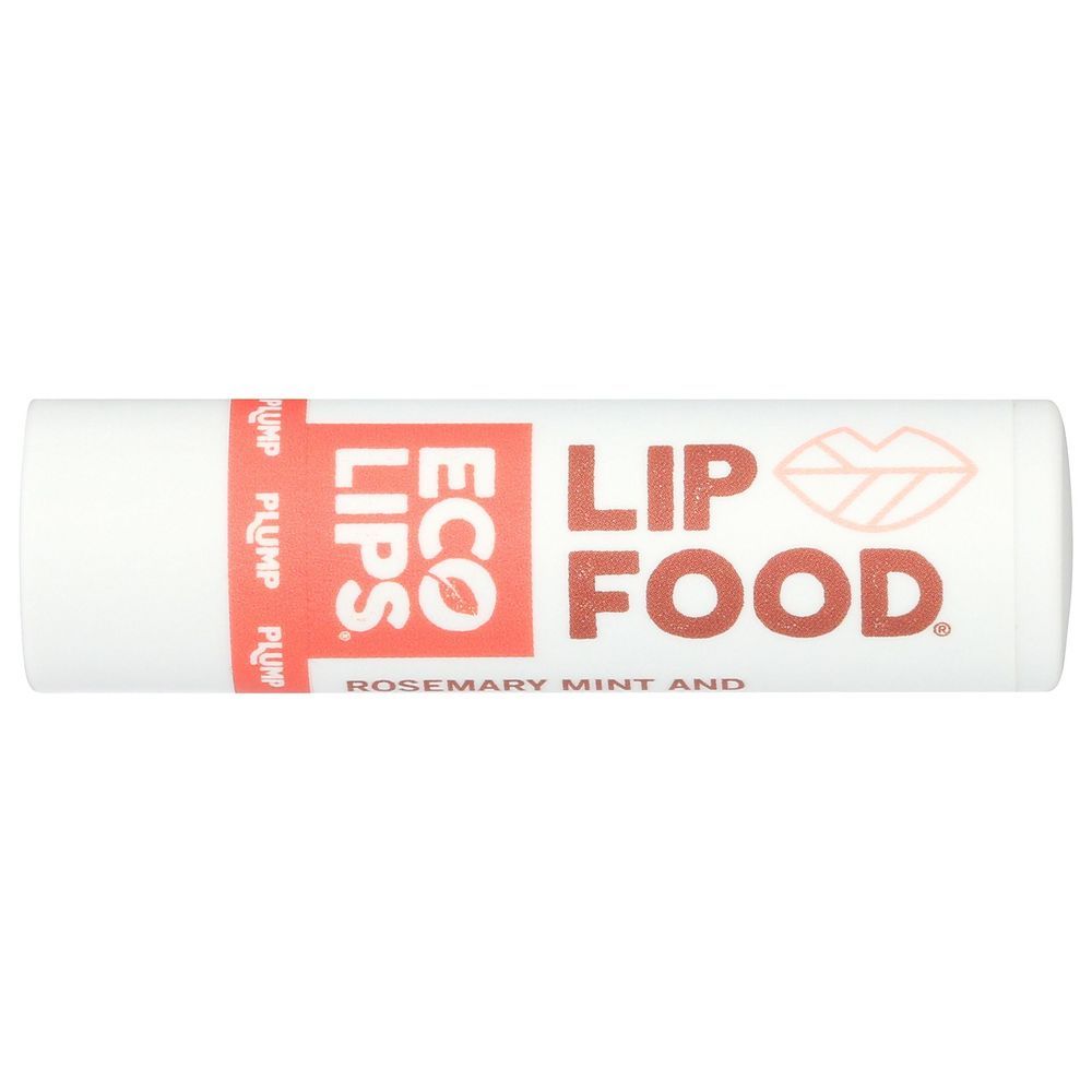 Eco Lips Lip Food Organic Plump Lip Balm, 0.15 Ounce -- 15 Per Case