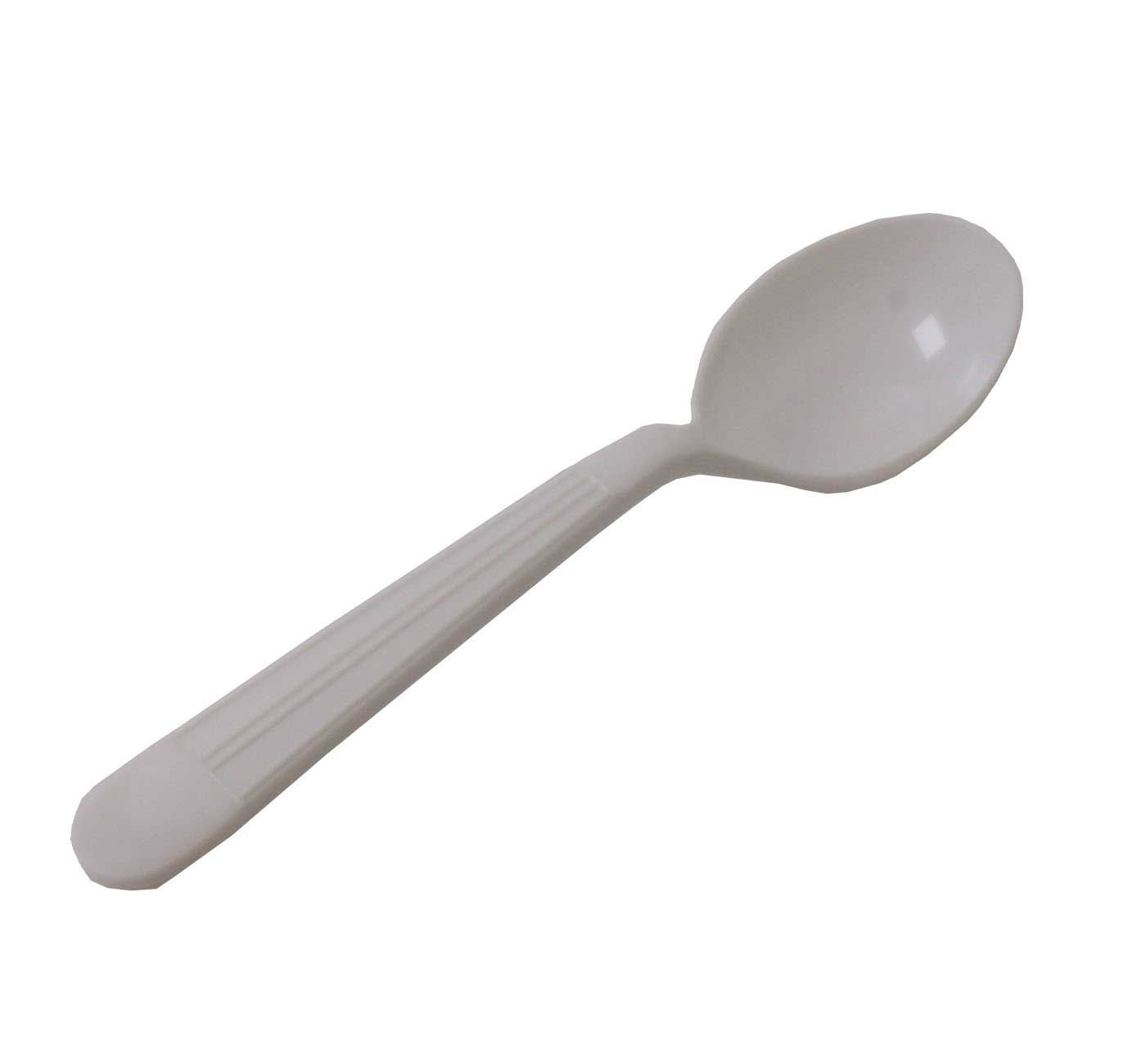 Verde Pack Heavy Weight Polystyrene Soup Spoon -- 1000 Per Case