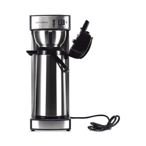 Coffee Pro Stainless Steel Air Pot Brewer, 75 Ounce Capacity