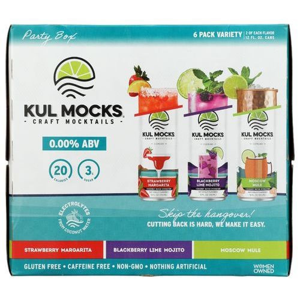 Kul Mocks Non Alcoholic Cocktail, 72 Fluid Ounce -- 4 Per Case