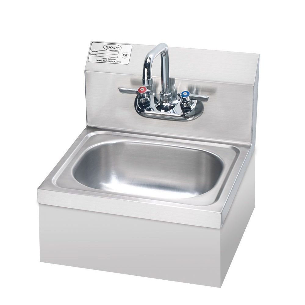 Krowne Stainless Steel Skirt For 12 Inch Width Hand Sinks