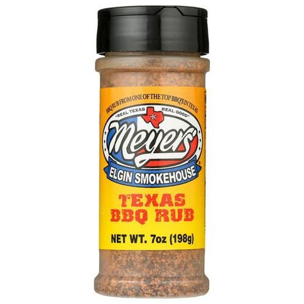 Meyer's Elgin Smokehouse Texas Bbq Rub Seasoning, 7 Ounce -- 6 Per Case