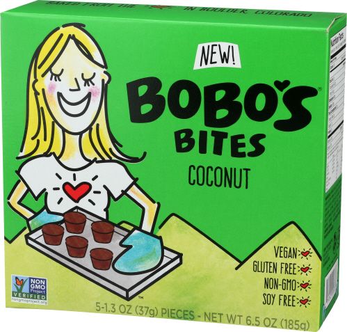 Bobo's Oat Bar Coconut Bites, 6.5 Ounce -- 6 Per Case