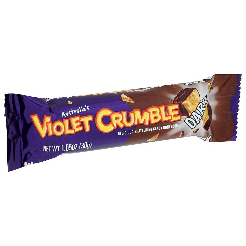 Violet Crumble Dark Standard Size Candy Bar, 1.05 Ounce -- 20 Per Case