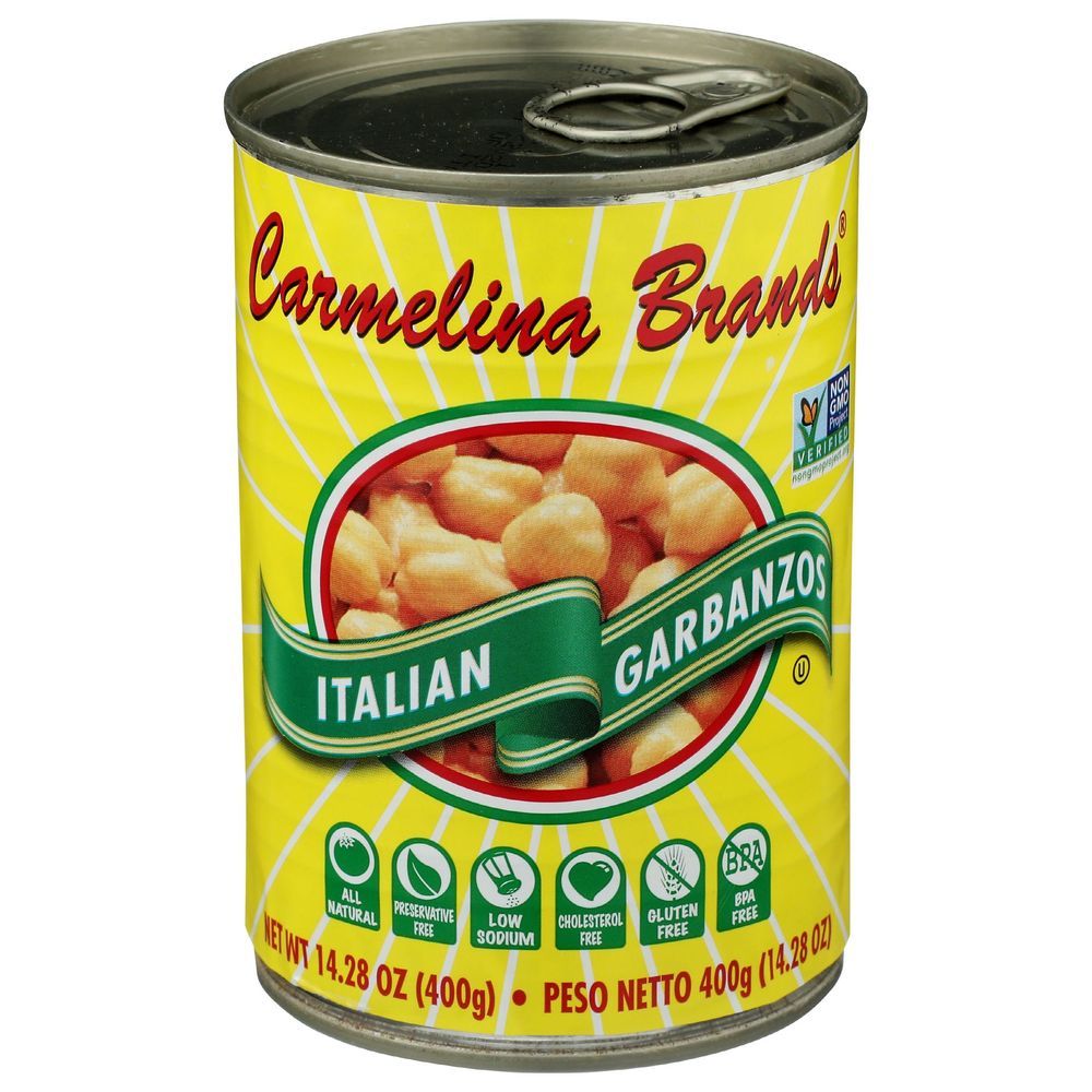 Carmelina Brands Italian Garbanzos Beans, 14.28 Ounce -- 12 Per Case