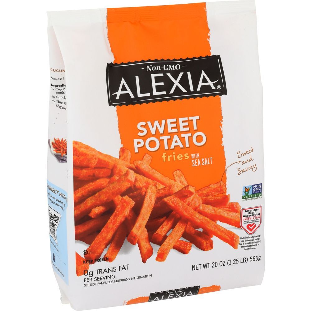 Alexia Sweet Potato Fries With Sea Salt, 20 Ounce -- 12 Per Case
