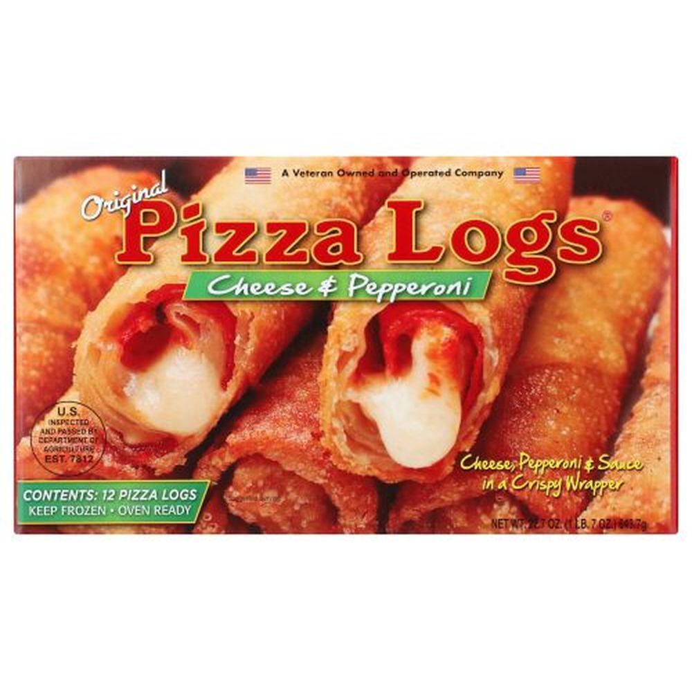 Original Pizza Logs - Cheese And Pepperoni, 23 Ounce -- 8 Per Case
