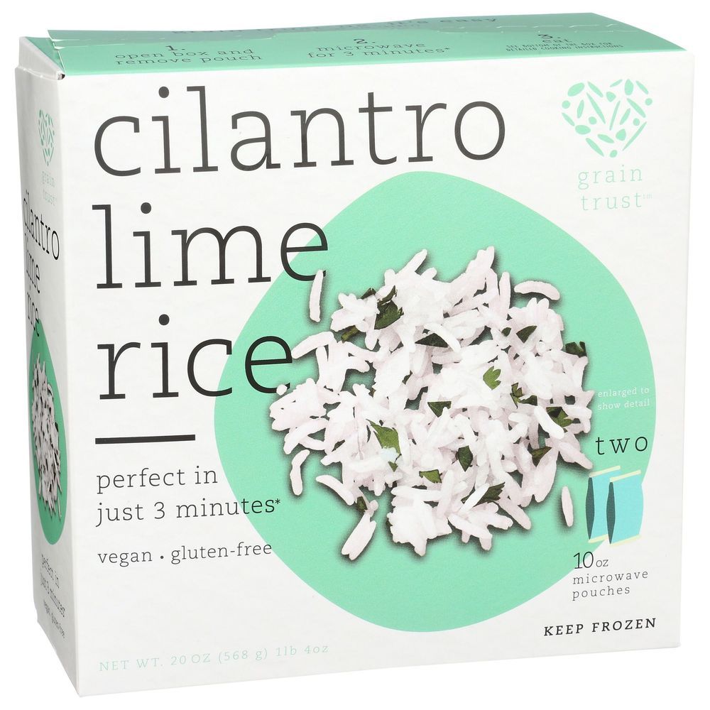 Grain Trust Cilantro Lime Rice, 20 Ounce -- 8 Per Case