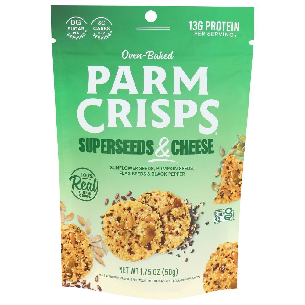 Parm Crisps - Superseeds Cheese, 1.75 Ounce -- 12 Per Case