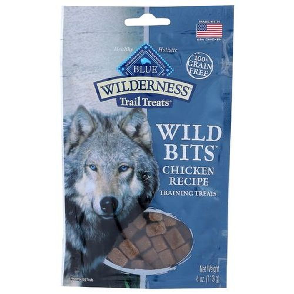 Blue Buffalo Wild Bits Chicken Recipe Dog Treat, 4 Ounce -- 8 Per Case