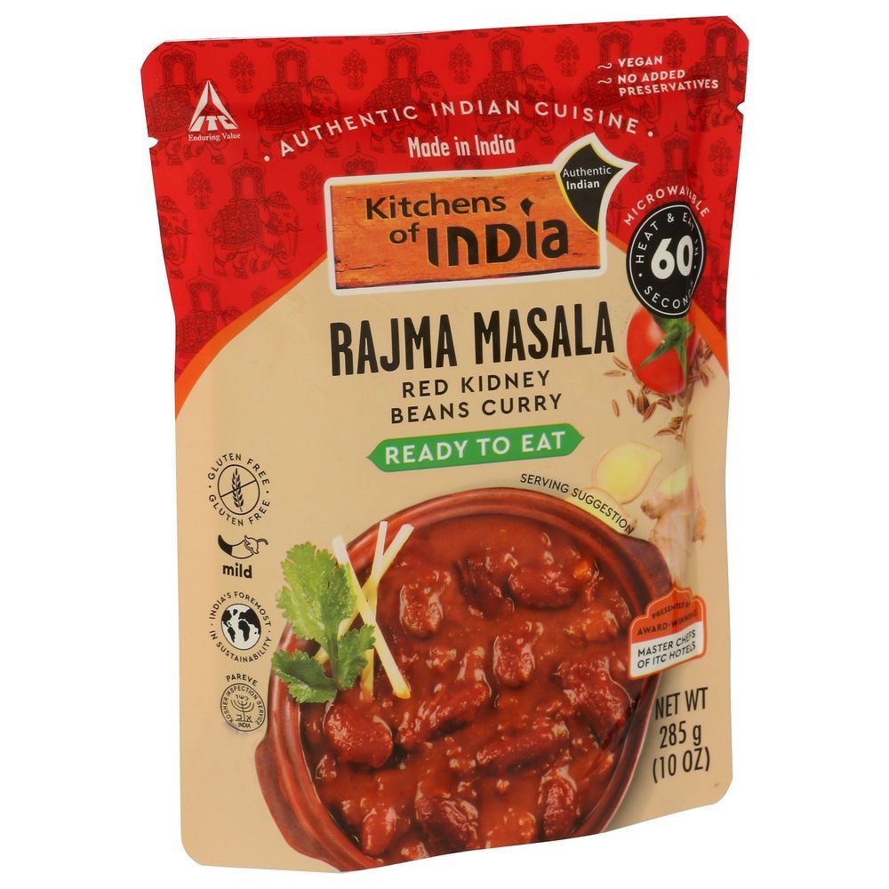 Kitchens Of India Ready To Eat Rajma Masala, 10 Ounce -- 6 Per Case