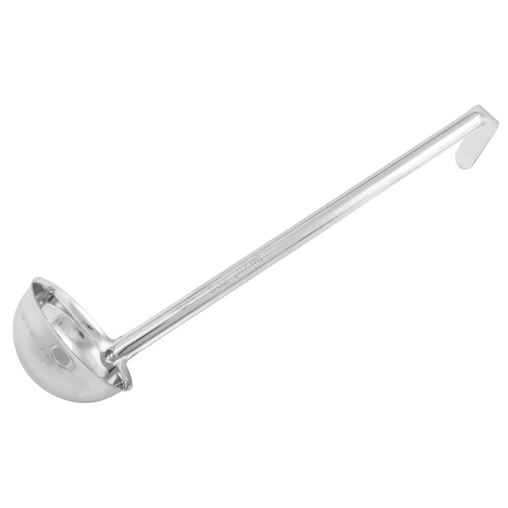 Winco Ldin-1.5 One Piece 1mm Thickness Stainless Steel Ladle, 24 Ounce Capacity