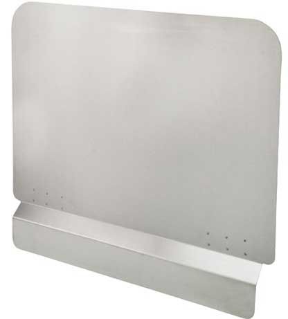 Winco Stainless Steel Fryer Splash Guard, 20 1/2 — 18 — 1 Inch -- 6 Per Case