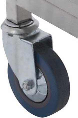 Winco 4 Inch Caster For Suc-series 3 Tiers Trolley -- 16 Per Case