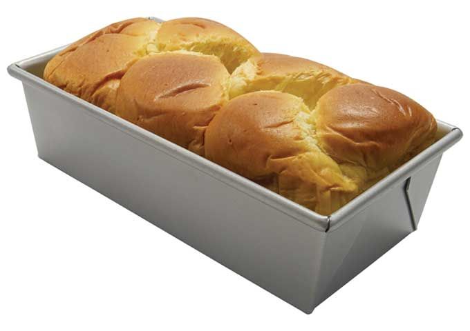 Winco Aluminized Steel Loaf Pan With Silicon Glaze, 8 1/2 X 4 1/2 X 2 3/4 Inch -- 12 Per Case