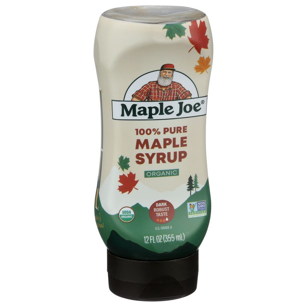 Maple Joe Organic Pure Maple Syrup, 12 Fluid Ounce -- 12 Per Case
