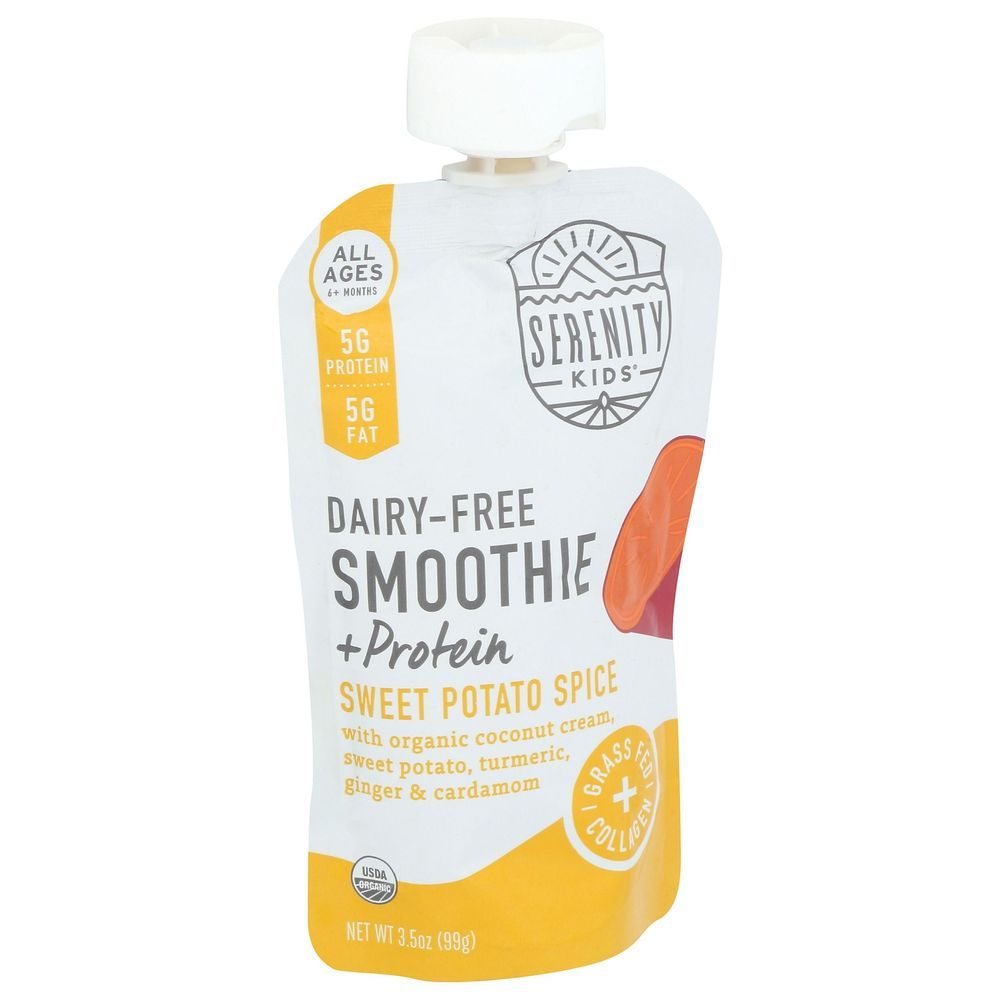 Serenity Kids Dairy-free Sweet Potato Spice Smoothie Plus Protein For 6 Plus Month Kids, 3.5 Ounce -- 6 Per Case