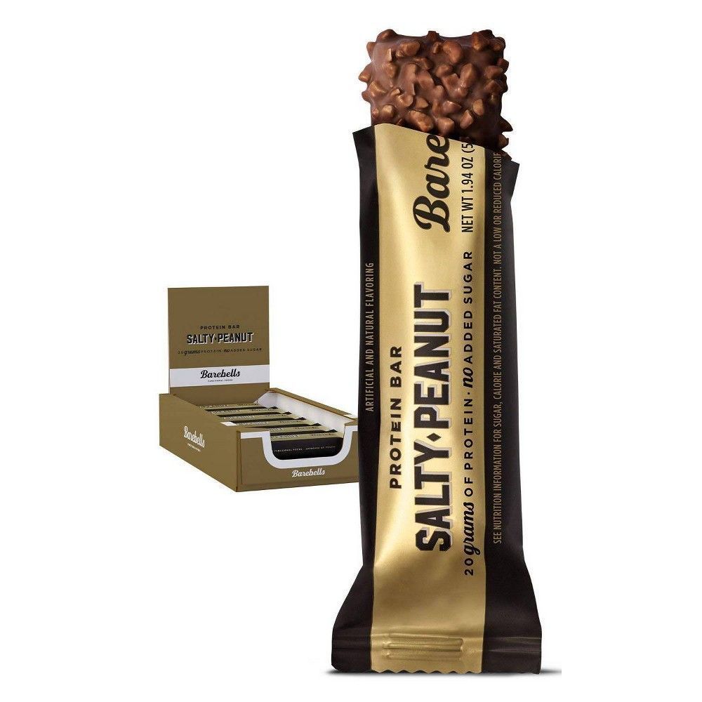 Barebells Salty Peanut Protein Bar, 1.94 Ounce -- 12 Per Case