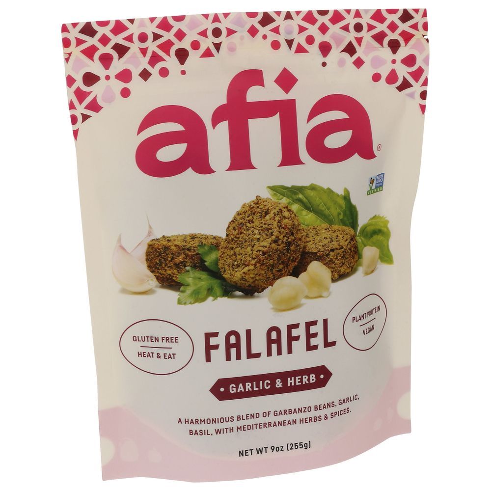 Afia Garlic And Herb Falafel, 9 Ounce -- 6 Per Case