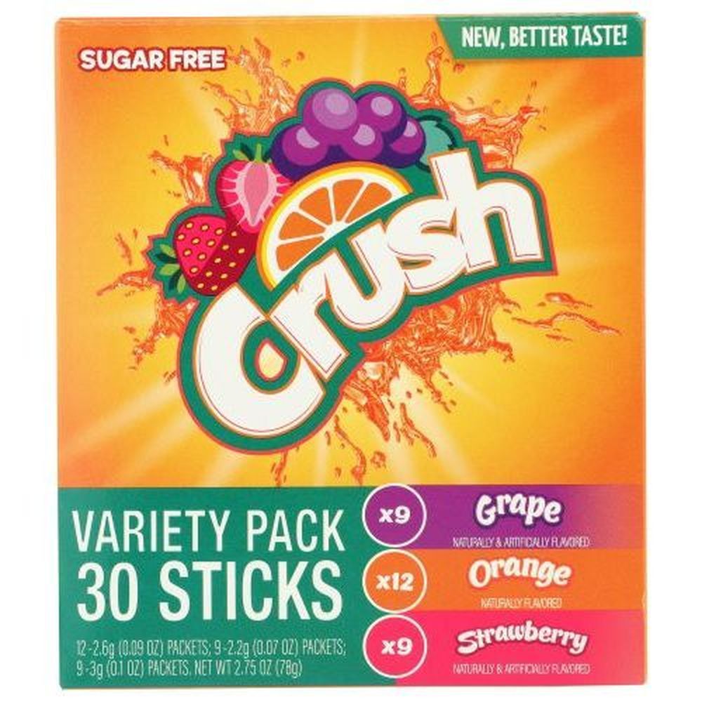 Crush Flavor Enhancer - Variety Pack, 2.75 Ounce -- 6 Per Case