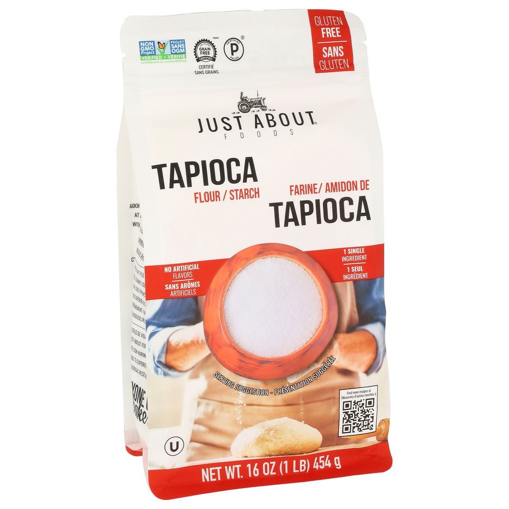 Just About Foods Tapioca Flour, 1 Pound -- 5 Per Case