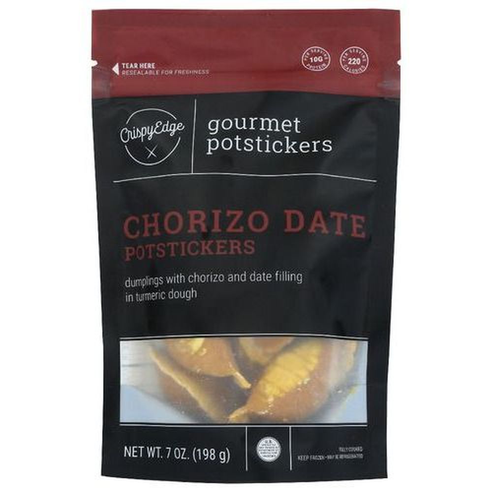 Crispy Edge Chorizo Date Potstickers, 7 Ounce -- 8 Per Case