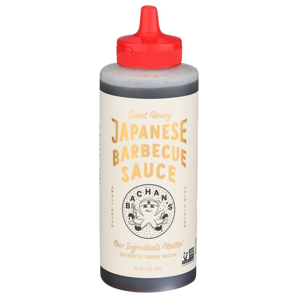 Bachan's Sweet Honey Japanese Barbecue Sauce, 17 Fluid Ounce -- 6 Per Case