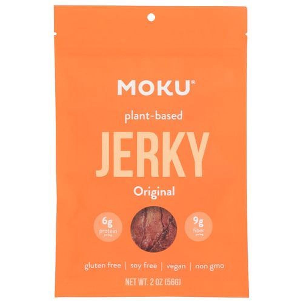 Moku Original Plant Based Mushroom Jerky, 2 Ounce -- 8 Per Case