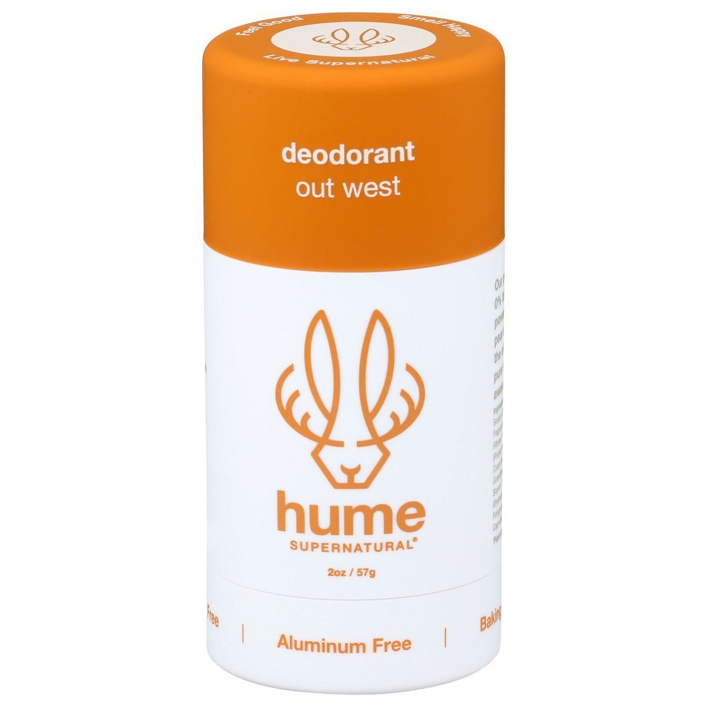 Hume Supernatural Out West Deodorant, 2 Ounce