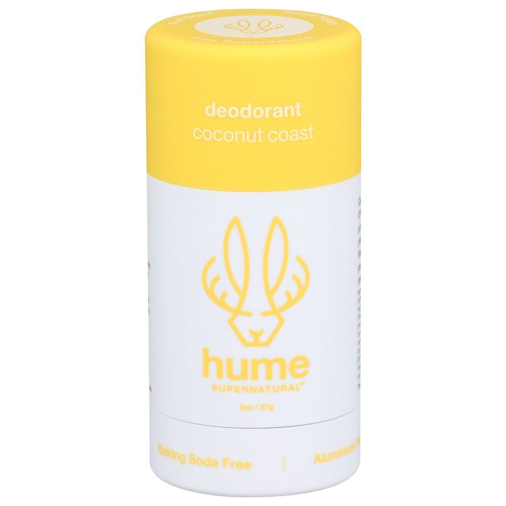 Hume Supernatural Coconut Coast Deodorant, 2 Ounce