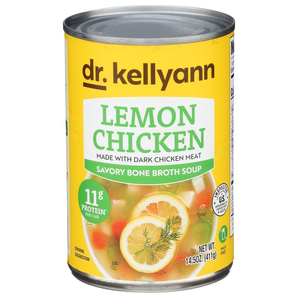 Dr. Kellyann Lemon Chicken Soup, 14.5 Ounce -- 12 Per Case