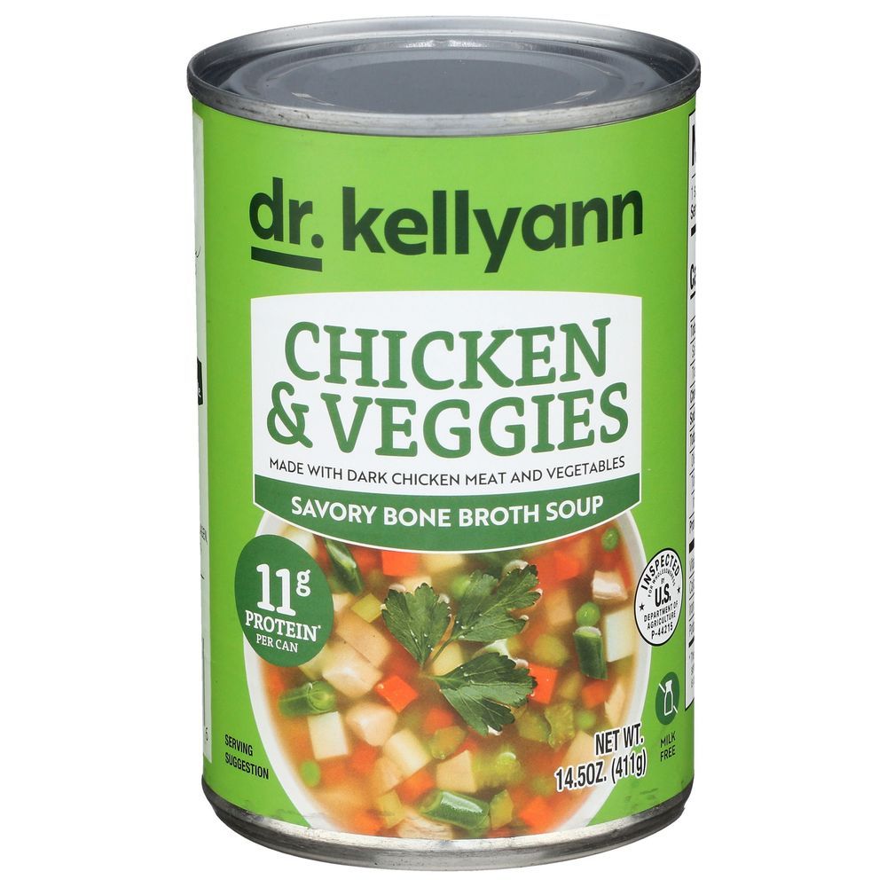 Dr. Kellyann Chicken And Veggies Soup, 14.5 Ounce -- 12 Per Case