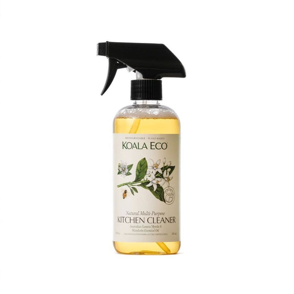 Koala Eco Natural Plant-based Multi-purpose Lemon Myrtle And Mandarin Kitchen Cleaner, 16.9 Fluid Ounce -- 6 Per Case